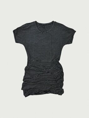 Slouchy Striped Tshirt Dress